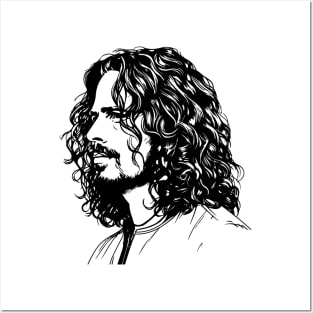 Audioslave illustration Posters and Art